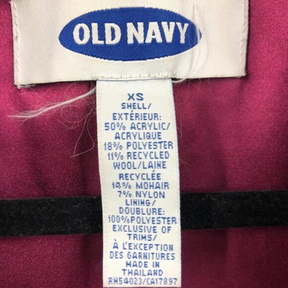 Old Navy Womens Long Sleeve Collared Jacket Sz XS - Picture 6 of 7